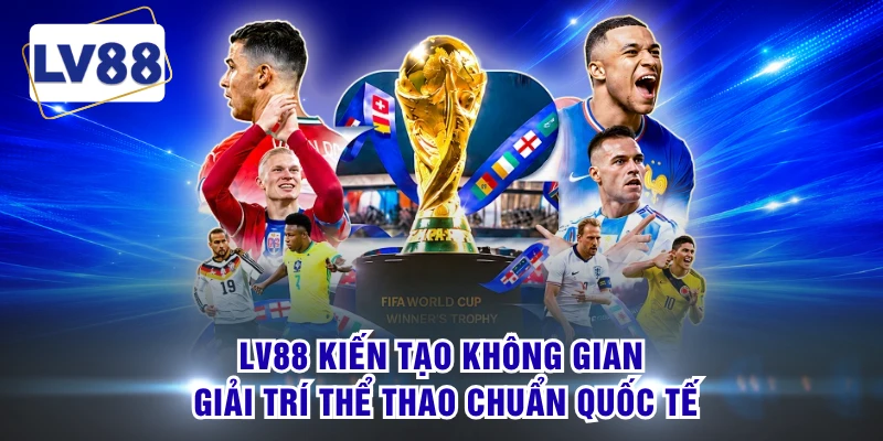 LV88 kiến tạo không gian giải trí thể thao chuẩn quốc tế